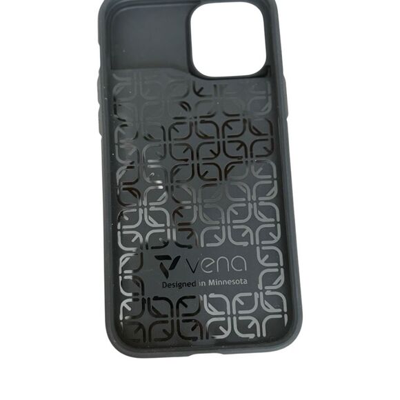 Vena vCommute Wallet Case Cover for Apple iPhone 12 Pro Max Navy and Silver - Picture 3 of 9